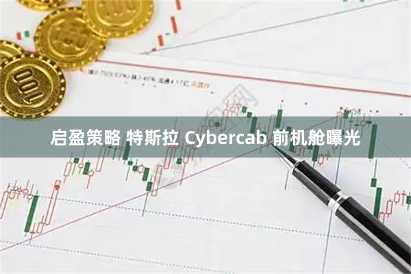 启盈策略 特斯拉 Cybercab 前机舱曝光